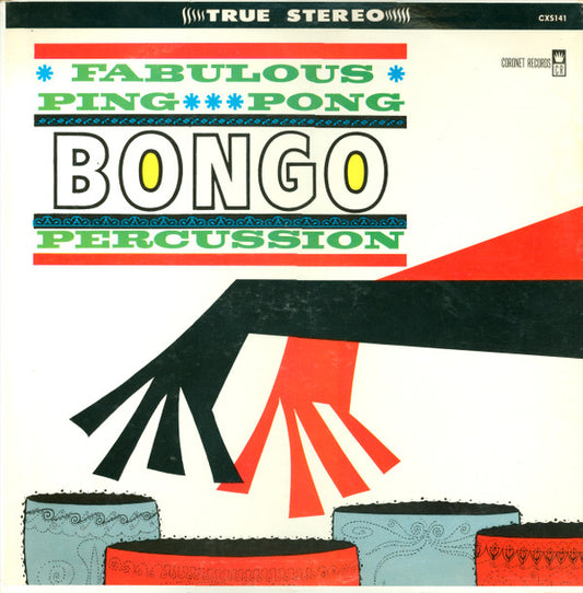 Fabulous Ping Pong Bongo Percussion