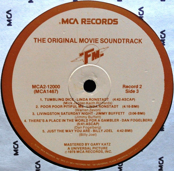 Various - FM (The Original Movie Soundtrack)