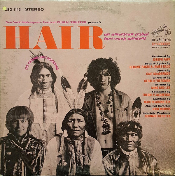 New York Shakespeare Festival Public Theater Presents Hair - An American Tribal Love-Rock Musical