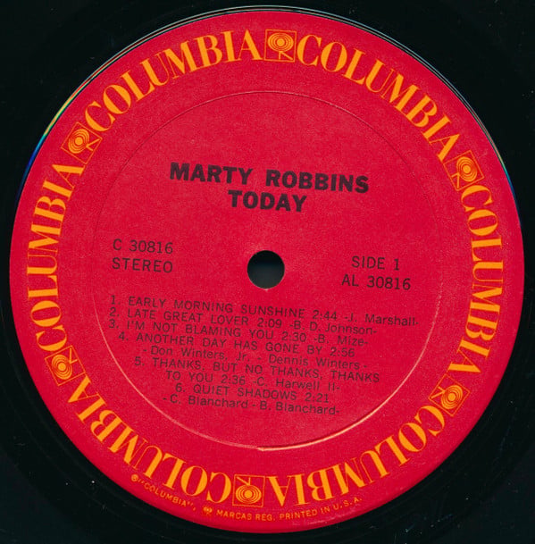 Marty Robbins - Today