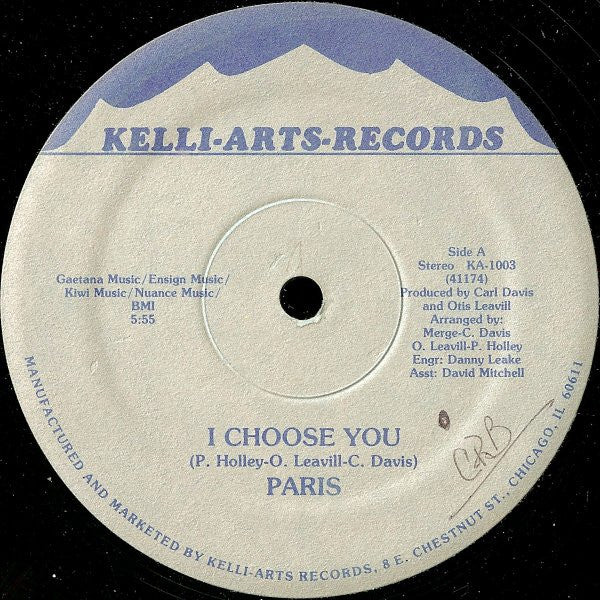 Paris - I Choose You / Punkin Funkin