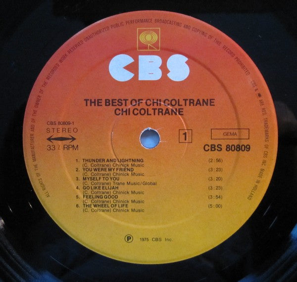 The Best Of Chi Coltrane