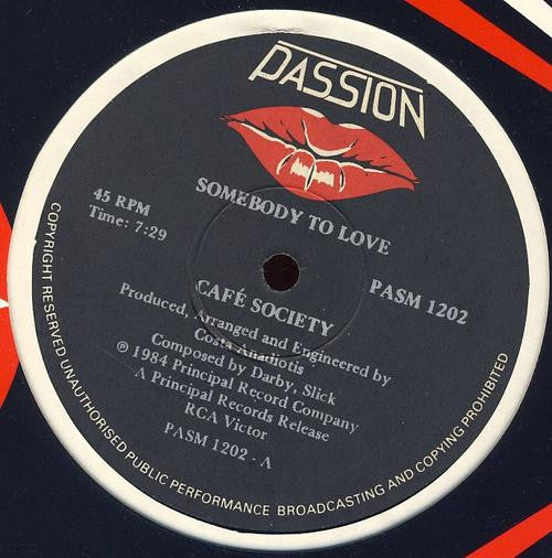 Café Society - Somebody To Love