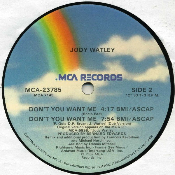 Jody Watley - Don't You Want Me