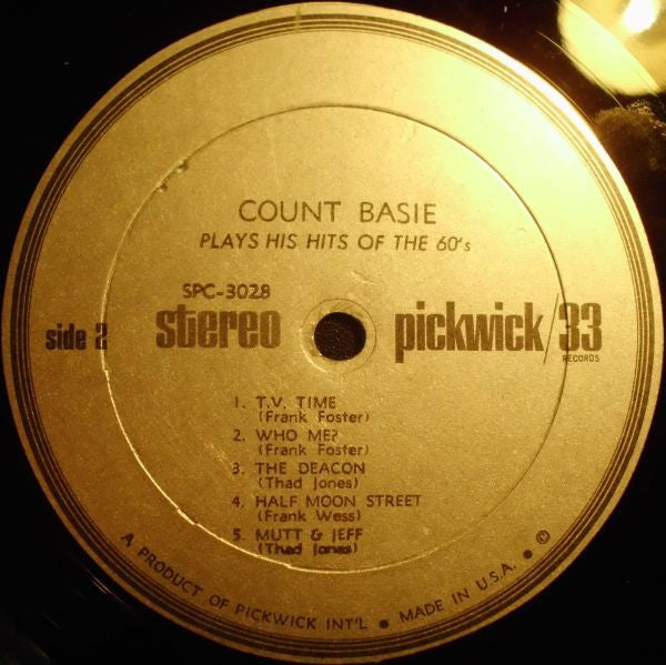 Count Basie Plays His Hits Of The 60s