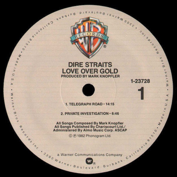 Dire Straits - Love Over Gold