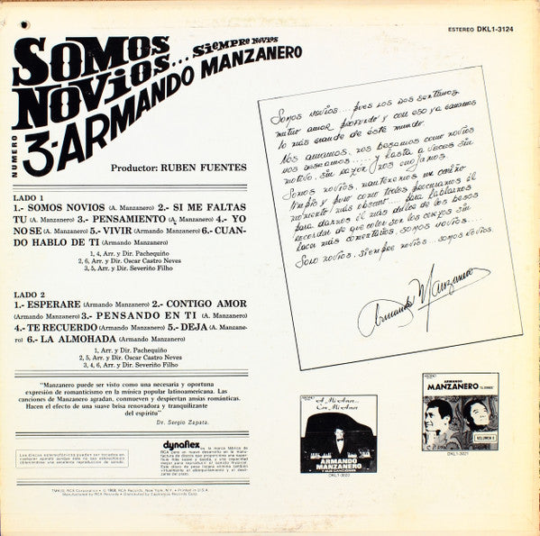 Armando Manzanero - Somos Novios... Siempre Novios