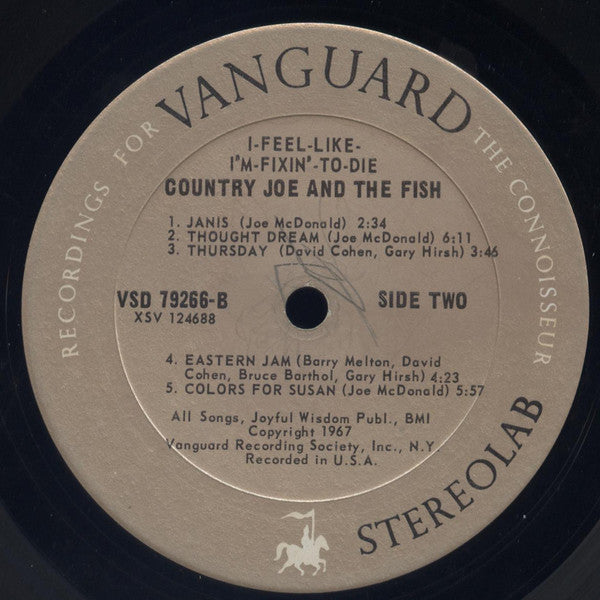Country Joe And The Fish - I-Feel-Like-I'm-Fixin'-To-Die