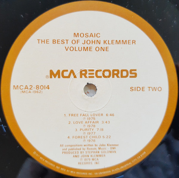 Mosaic - The Best Of John Klemmer Volume One