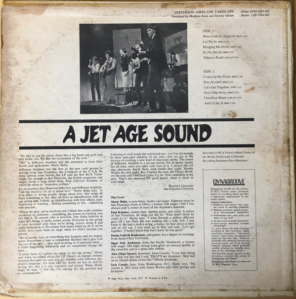 Jefferson Airplane Takes Off