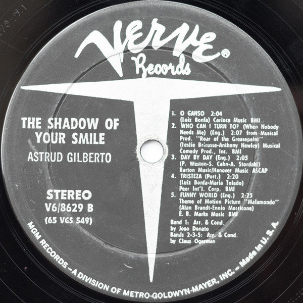 Astrud Gilberto - The Shadow Of Your Smile