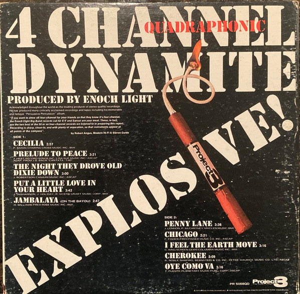 4 Channel Dynamite Quadraphonic