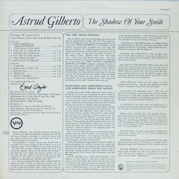 Astrud Gilberto - The Shadow Of Your Smile