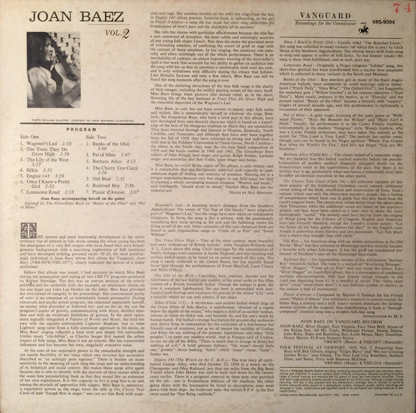 Joan Baez Vol. 2