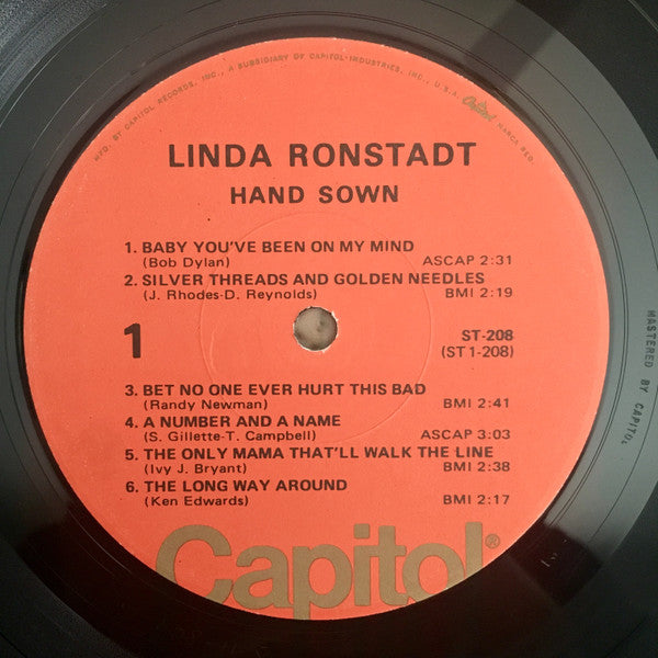 Linda Ronstadt - Hand Sown... Home Grown