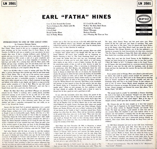 The Earl Hines Trio