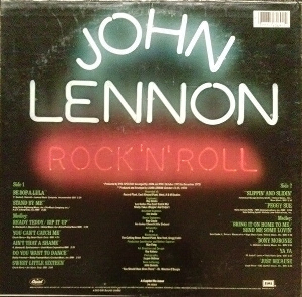John Lennon - Rock 'N' Roll