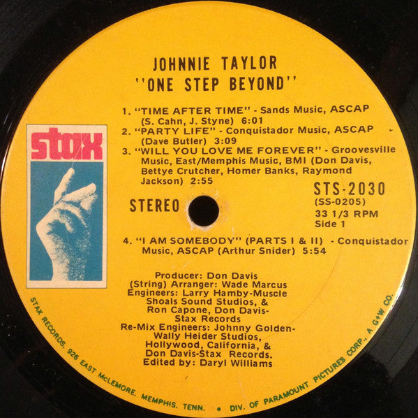 Johnnie Taylor - One Step Beyond