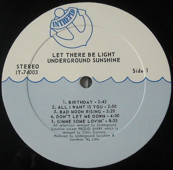 Underground Sunshine - Let There Be Light