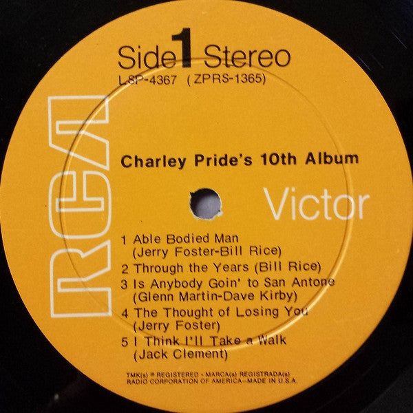 Charley Pride's 10th Album