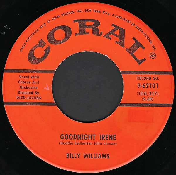 Goodnight Irene / Red Hot Love