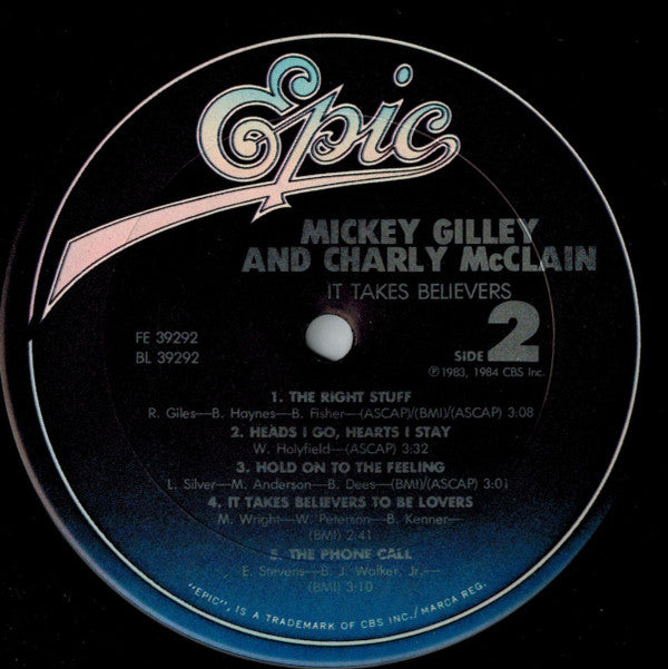 Mickey Gilley And Charly McClain - It Takes Believers