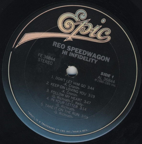 REO Speedwagon - Hi Infidelity