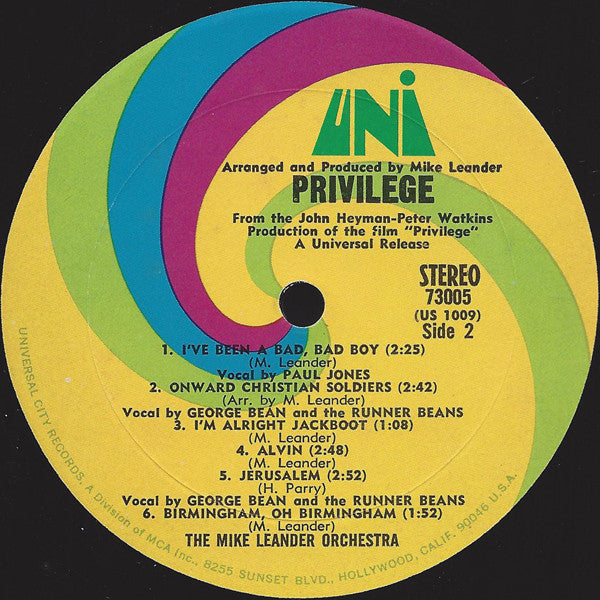 Privilege (Original Soundtrack Album)