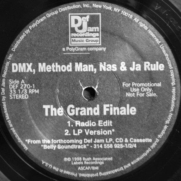 DMX, Method Man, Nas & Ja Rule - The Grand Finale