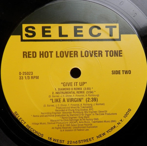 Red Hot Lover Tone - Give It Up