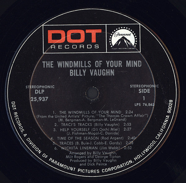 The Windmills Of Your Mind