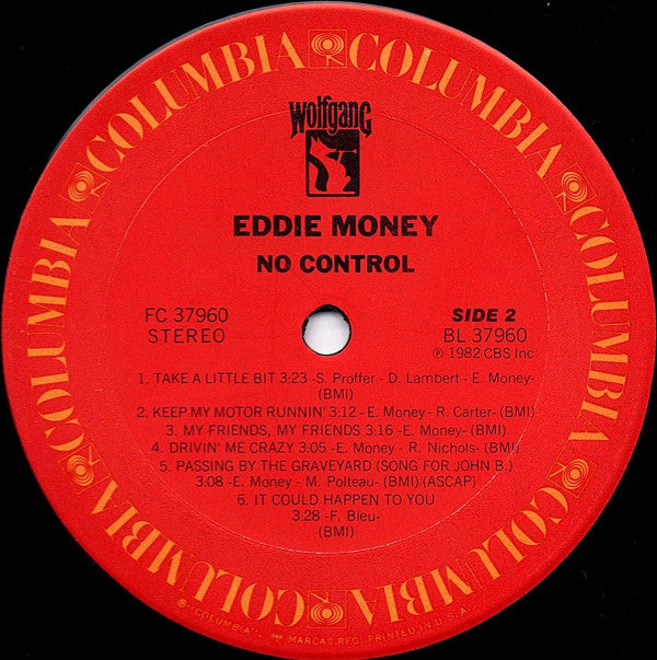 Eddie Money - No Control