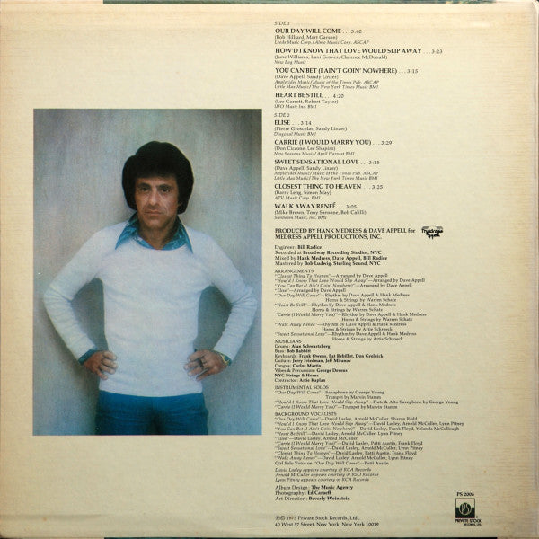 Frankie Valli - Our Day Will Come
