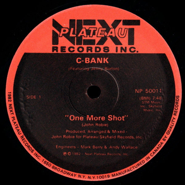 C-Bank Featuring Jenny Burton - One More Shot