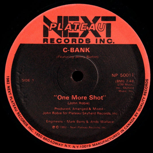 C-Bank Featuring Jenny Burton - One More Shot