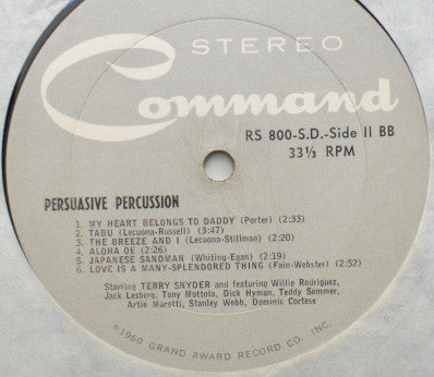 Persuasive Percussion