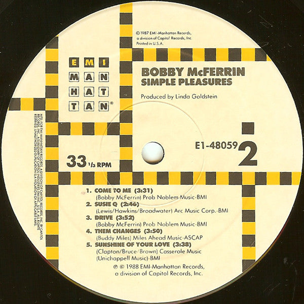 Bobby McFerrin - Simple Pleasures