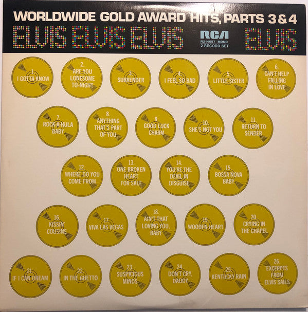 Worldwide Gold Award Hits, Parts 3 & 4
