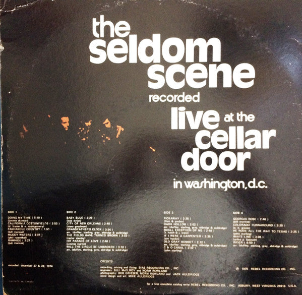 Seldom Scene, The - Live At The Cellar Door