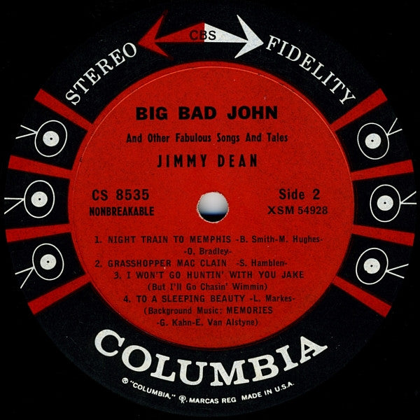 Big Bad John And Other Fabulous Songs And Tales