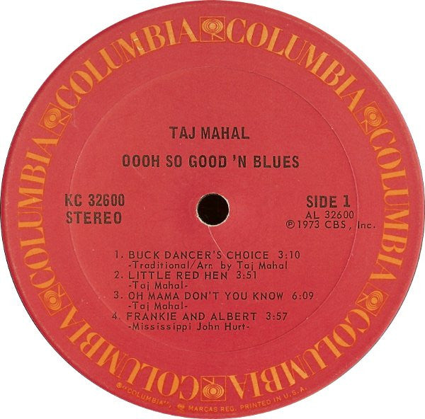 Taj Mahal - Oooh So Good 'N Blues