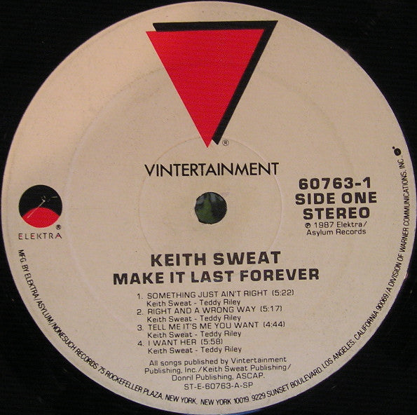 Keith Sweat - Make It Last Forever