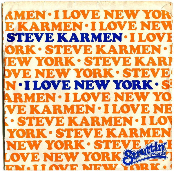 Steve Karmen Big Band, The - I Love New York