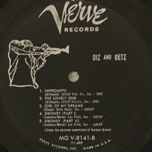 Dizzy Gillespie And Stan Getz - Diz And Getz