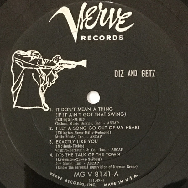 Dizzy Gillespie And Stan Getz - Diz And Getz