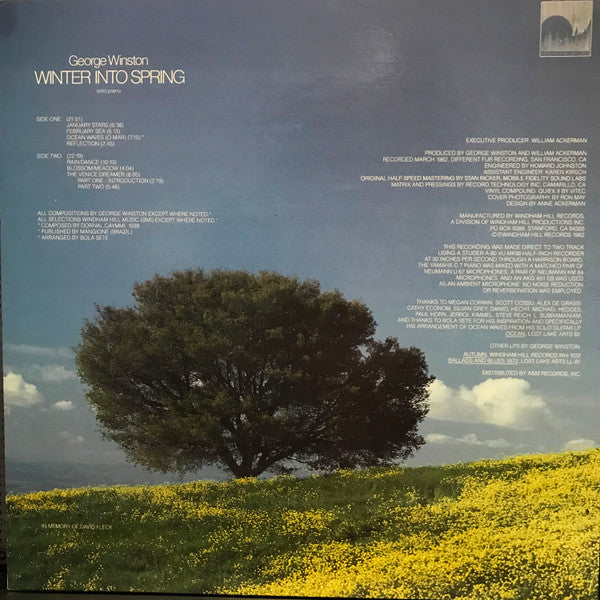 George Winston - Winter Into Spring