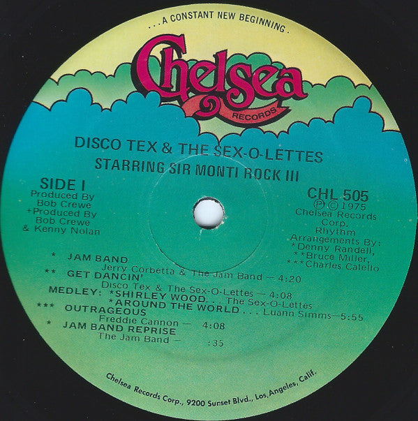 Disco Tex & His Sex-O-Lettes - Disco Tex & The Sex-O-Lettes Review