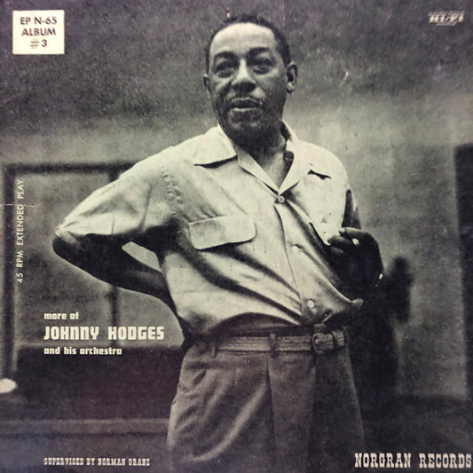More Of Johnny Hodges And His Orchestra, Album # 3