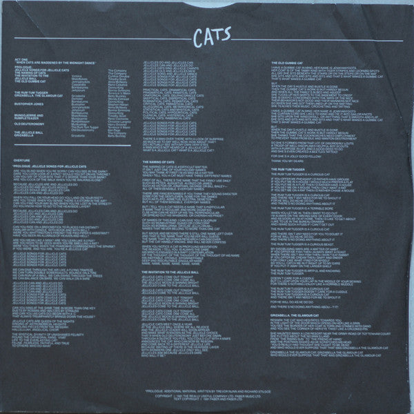 Cats (Complete Original Broadway Cast Recording)