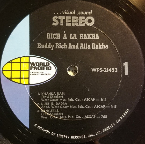 Buddy Rich And Alla Rakha - Rich À La Rakha